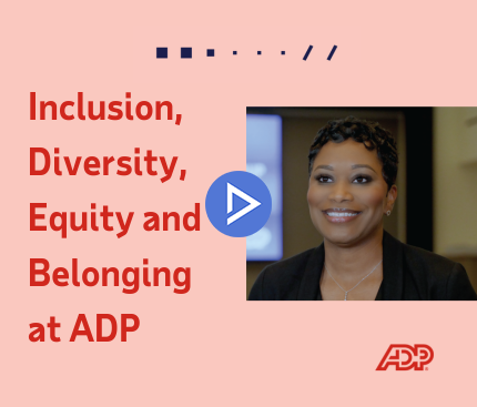 Inclusion, Diversity, Equity and Belonging at ADP