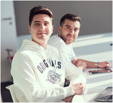 two male ADP associates