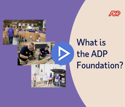 What is the ADP Foundation video